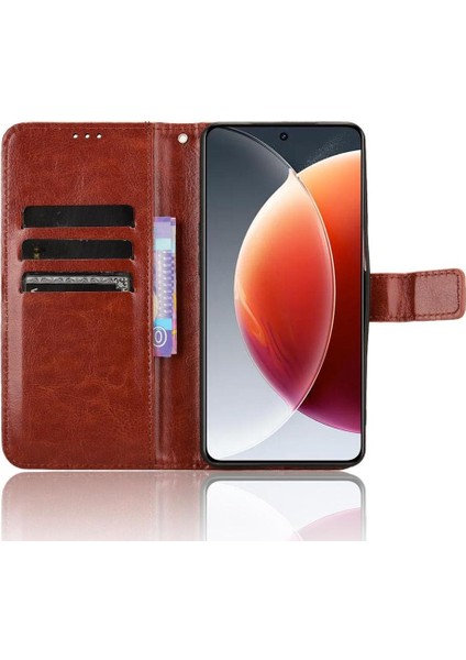 Tecno Camon 30 Premier 5g Kart Tutucu Manyetik Cüzdan Kapak Çevirin (Yurt Dışından)