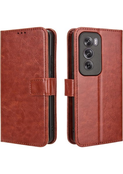Oppo Oppo 12 5g Kart Tutucu Manyetik Cüzdan Flip Kapak Için Kılıf (Yurt Dışından)