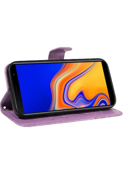 Bdt Shop Samsung Galaxy J6 Başbakan Yüksek Kalite Deri Kredi ile Flip Case (Yurt Dışından)