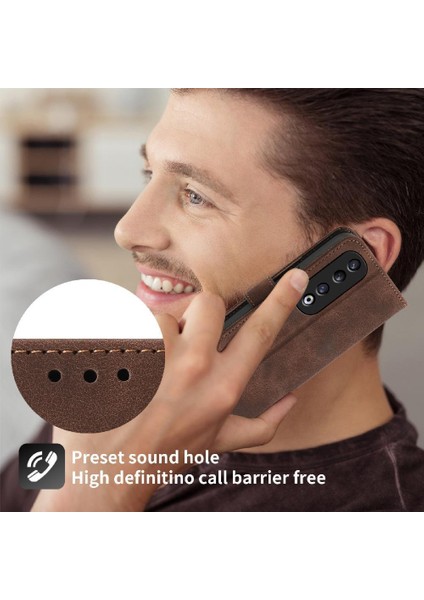 Onur 90 Pro Darbeye Bileklik Kabartmalı Çoklu Kredi Için Flip Case (Yurt Dışından)