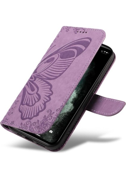 Kredi Kartı Yuvası ile IPhone 11 Pro Max Için Flip Case Ayrılabilir El Yüksek (Yurt Dışından)