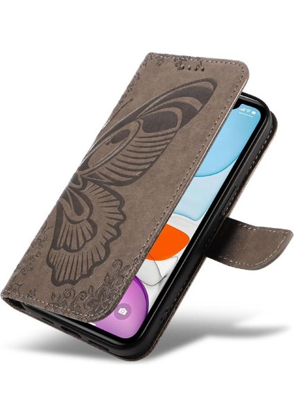 IPhone 11 Için Flip Case Kredi Kartı Yuvası ile Ayrılabilir El Kayışı Yüksek (Yurt Dışından) indirimleri