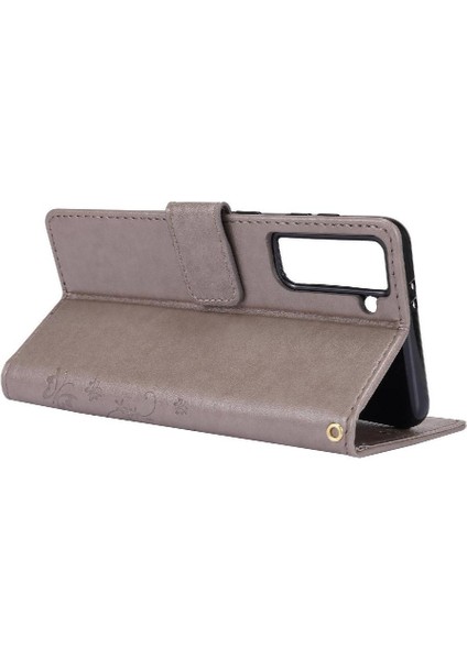 Samsung Galaxy S21 Için Kickstand Durumda Kart Tutucu Manyetik Kapatma Pu (Yurt Dışından) fırsatları