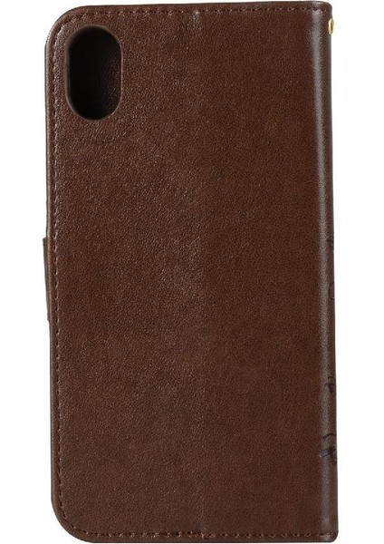 IPhone Xr Kickstand Manyetik Kapatma Kart Tutucu Bilek Kayışı Için Filp Durumda (Yurt Dışından) indirimleri