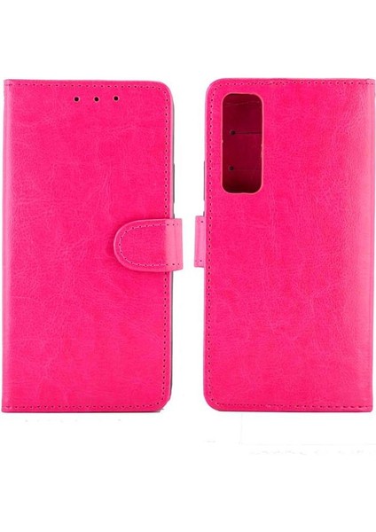 Huawei Nova 7 5g Kickstand Darbeye Manyetik Kapatma Kartı Için Flip Case (Yurt Dışından)