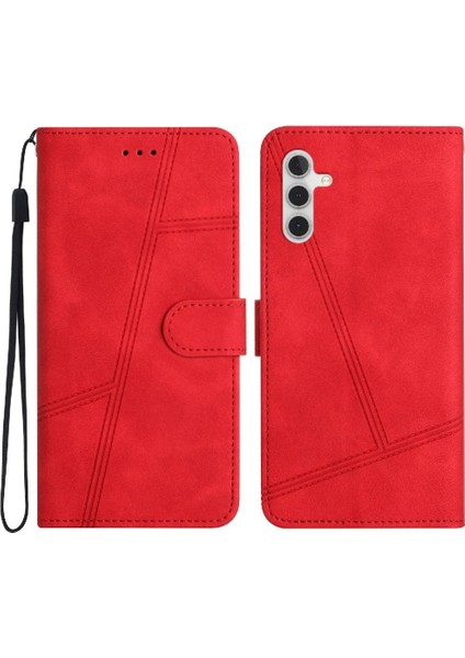 Samsung Galaxy A25 Için Flip Case 5g Tam Koruma Flip Folio Bilek Kayışı (Yurt Dışından)
