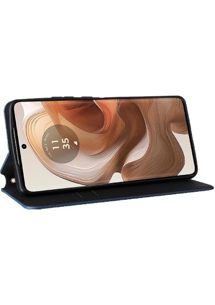 Motorola Moto X50 Ultra 5g Için Kılıf 3D Desen Kart Yuvaları Tutucu Manyetik (Yurt Dışından)