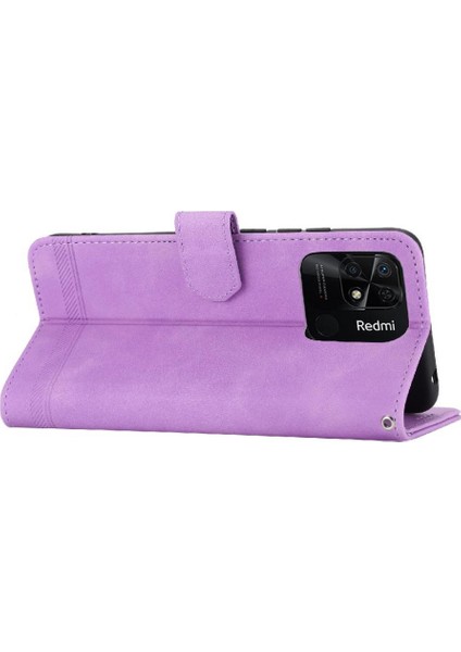 Xiaomi Redmi 10C Bileklik Kart Yuvaları Nakit Cep Premium Için Flip Case (Yurt Dışından) fırsatları