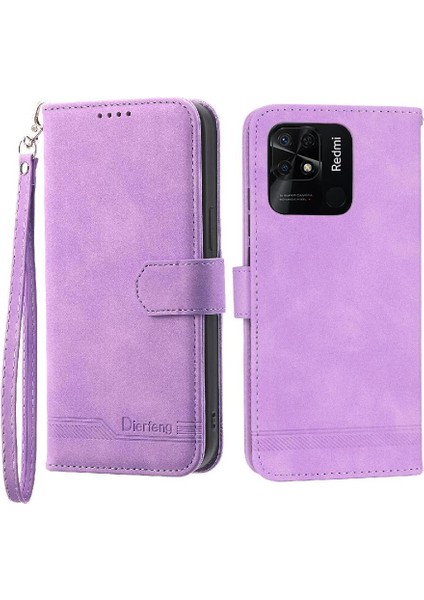 Xiaomi Redmi 10C Bileklik Kart Yuvaları Nakit Cep Premium Için Flip Case (Yurt Dışından) indirimleri