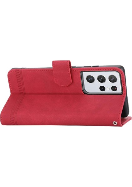 Samsung Galaxy S21 Ultra Bileklik Nakit Cep Kart Yuvaları Için Flip Case (Yurt Dışından) fırsatları