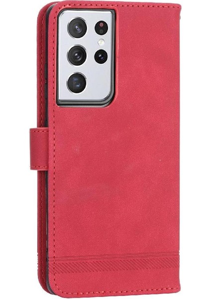 Samsung Galaxy S21 Ultra Bileklik Nakit Cep Kart Yuvaları Için Flip Case (Yurt Dışından) indirimleri
