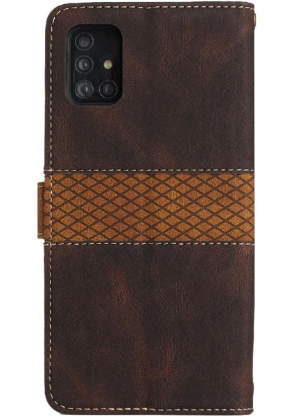 Samsung Galaxy A71 4g Manyetik Kapatma Kart Yuvası Kickstand Için Cüzdan Kılıf (Yurt Dışından) indirimleri