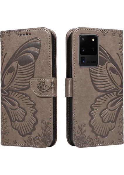 Samsung Galaxy S20 Ultra Yüksek Kaliteli Deri Ayrılabilir Için Flip Case (Yurt Dışından)