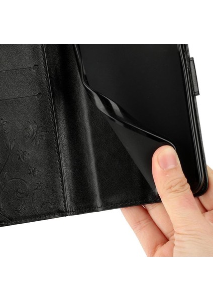 Xiaomi Redmi A3 Bilek Kayışı Için Kickstand Durumda Kart Tutucu Pu Deri (Yurt Dışından) modelleri
