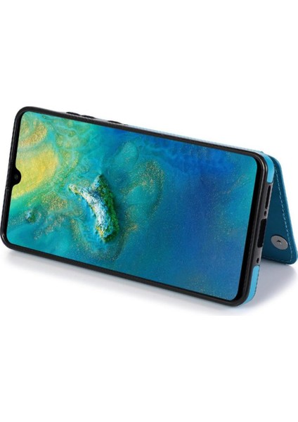 Bdt Shop Cüzdan Kart Tutucu Kılıf ile Huawei Mate 20 Desen Çiçek Pu Deri (Yurt Dışından)