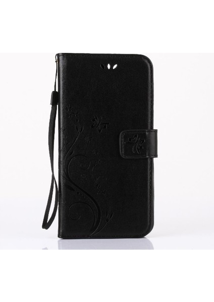 IPhone 7 Için Kickstand Durumda Kart Tutucu Pu Deri Manyetik Kapatma (Yurt Dışından)