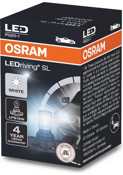 PS19W LED Ampul Beyaz Işık 6000K 4 Yıl Garantili (1 Ad.)