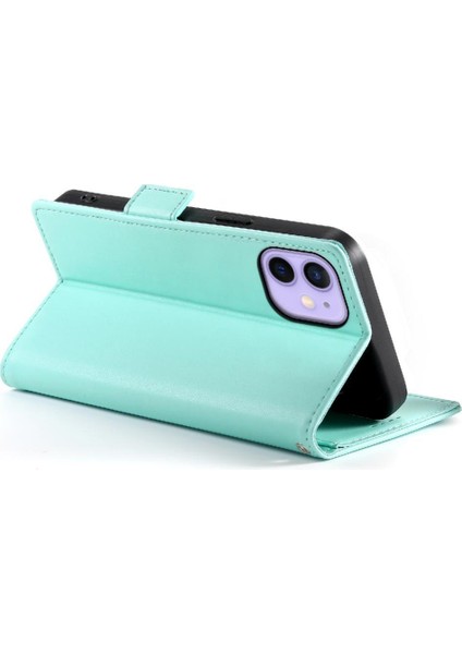 IPhone 12 Mini Flip Iş Günlük Kullanım Cüzdan Kart Yuvaları Için Flip Case (Yurt Dışından)