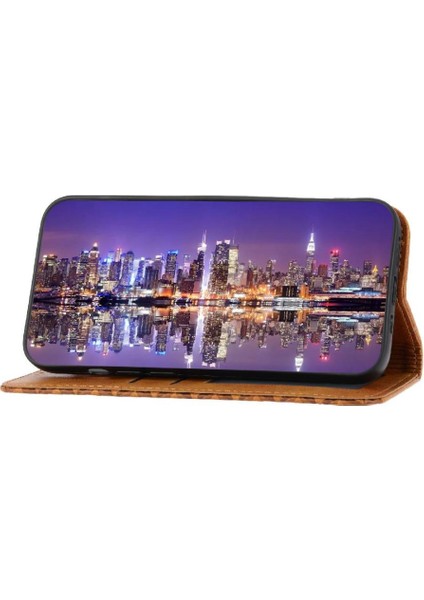IPhone 7/8 Için Flip Case Eşkenar Dörtgen Şekli Günlük Kullanım Standı Cüzdan El Kayışı (Yurt Dışından)