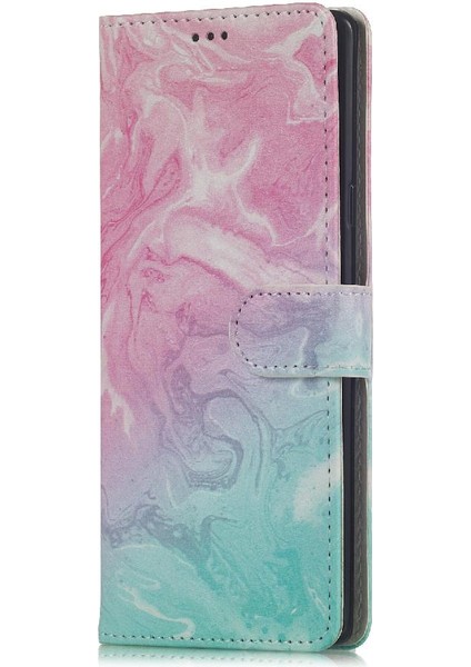Samsung Galaxy Not 9 Için Flip Case Tam Koruma Manyetik Kart Yuvaları Pu (Yurt Dışından)