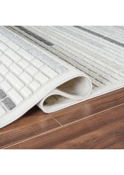 7/24 Sierra Leon Siyah 100X300 cm Salon Mutfak Halısı Yolluk Kilim modelleri