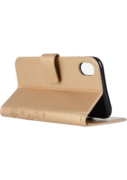 IPhone Xr Kickstand Manyetik Kapatma Kart Tutucu Bilek Kayışı Için Filp Durumda (Yurt Dışından) fırsatları