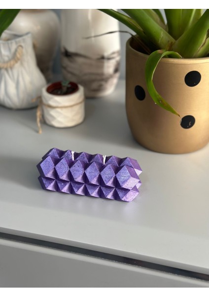 Chemdle Geormetrik Dekoratif Mum fiyatları