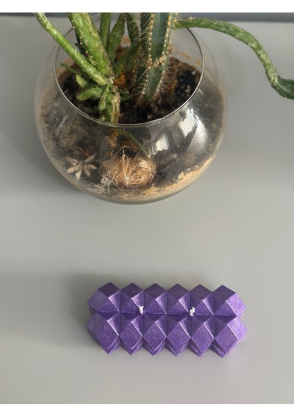 Chemdle Geormetrik Dekoratif Mum fırsatları