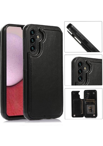Kart Tutucu Kickstand Çift ile Samsung Galaxy S23 Fe 5g Için Cüzdan Kılıf (Yurt Dışından)