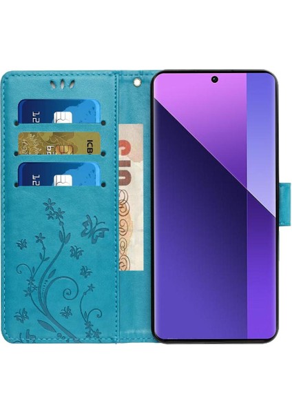 Onur Için Flip Case 200 Pro Bilek Kayışı Manyetik Kapatma Kart Tutucu Pu (Yurt Dışından)