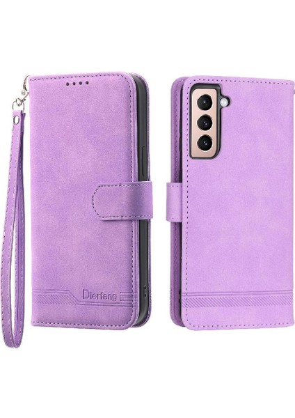 Samsung Galaxy S21 Artı Kart Yuvaları Manyetik Kapatma Premium Için Flip Case (Yurt Dışından)
