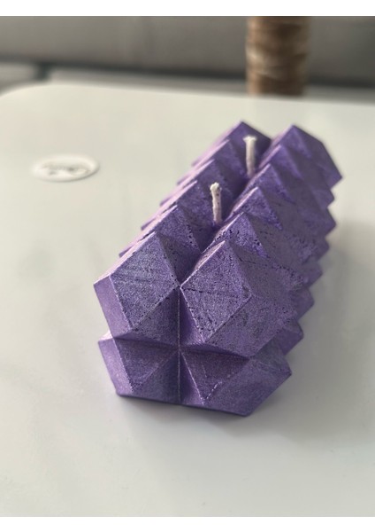 Chemdle Geormetrik Dekoratif Mum indirimleri