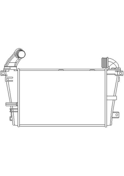 Turbo Radyatörü 345900 Astra-H (523X328.6X27)