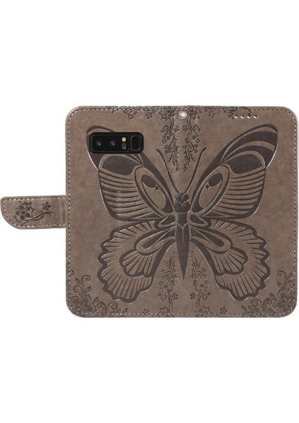 Kredi Kartı Yuvası Ayrılabilir El ile Samsung Galaxy Not 8 Için Flip Case (Yurt Dışından) modelleri
