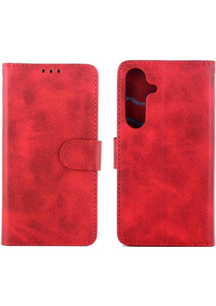 Samsung Galaxy S24 Için Filp Durumda Tam Koruma Kartı Tutucu Kickstand Pu (Yurt Dışından)