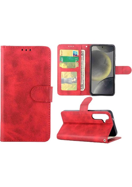 Samsung Galaxy S24 Için Filp Durumda Tam Koruma Kartı Tutucu Kickstand Pu (Yurt Dışından) fırsatları
