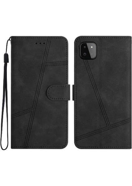 Samsung Galaxy A22 5g Için Flip Case Kart Yuvaları Tutucu Manyetik Bilek Kayışı (Yurt Dışından) indirimleri