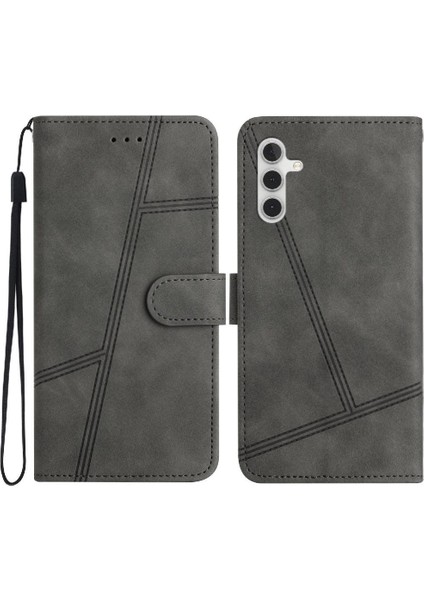 Samsung Galaxy Galaxy 5g Için Flip Case Cüzdan Pu Deri Bilek Kayışı Kartı (Yurt Dışından)
