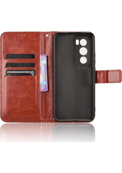 Oppo Oppo 12 Pro 5g Için Kılıf Cüzdan Manyetik Kapak Çevirin Kart Tutucu (Yurt Dışından) indirimleri