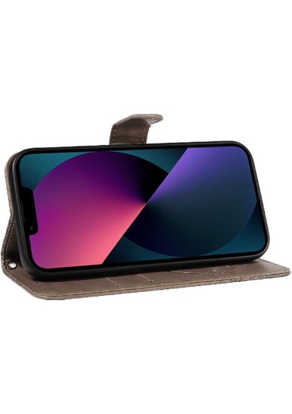 Kredi Kartı Yuvası ile IPhone 14 Için Flip Case Ayrılabilir El Kayışı Yüksek (Yurt Dışından) fırsatları