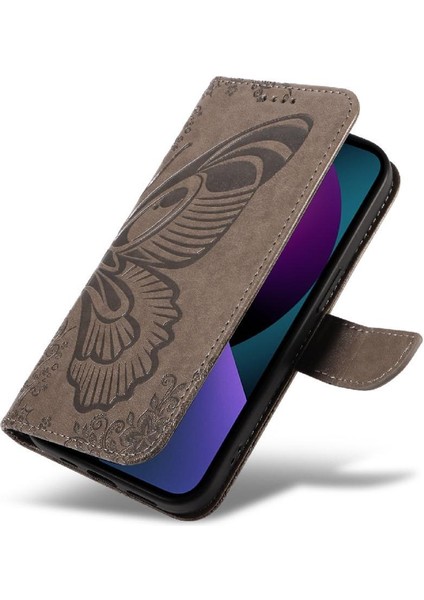 Kredi Kartı Yuvası ile IPhone 14 Için Flip Case Ayrılabilir El Kayışı Yüksek (Yurt Dışından) indirimleri