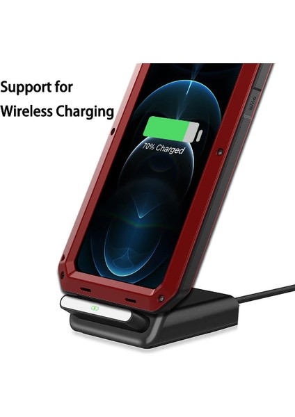 Iphone 11 Için Kılıf 360 Tam Vücut Koruyucu Kapak Alüminyum Alaşım Metal (Yurt Dışından)