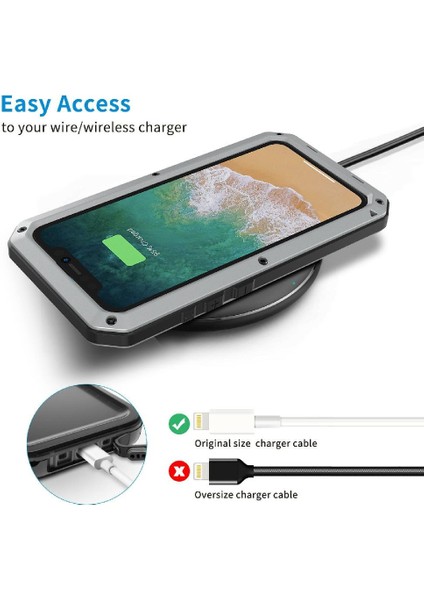 Iphone 15 Için Kılıf Pro Ağır Darbeye Dayanıklı Alüminyum Alaşım Metal Kasa 360 (Yurt Dışından) indirimleri