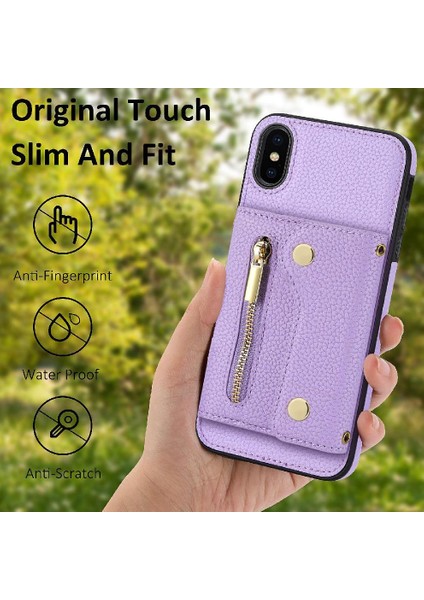 IPhone Xs Max Mini Sırt Çantası Uzun Kayış Kart Yuvaları Hafif (Yurt Dışından) modelleri