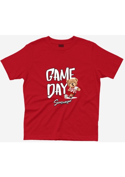 Game Day Baskılı Çocuk T-Shirt