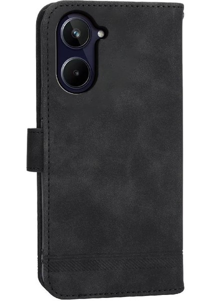 Realme 10 Pro 5g Manyetik Kapatma Bileklik Premium Kart Için Flip Case (Yurt Dışından)