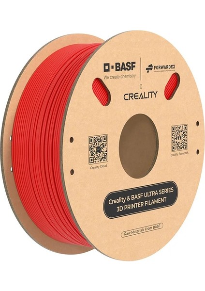 Creality & Basf Ultra Pla Filament Kırmızı 1.75 mm 1kg