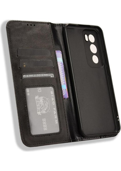Oppo Oppo 12 Pro 5g Manyetik Kapatma Pu Deri Cüzdan Için Kılıf (Yurt Dışından) indirimleri
