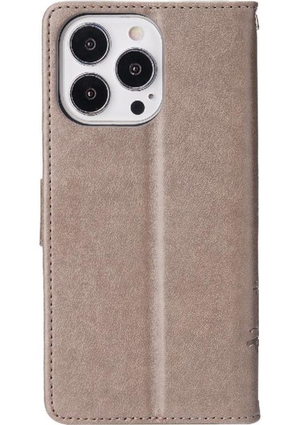IPhone 15 Için Filp Durumda Pro Manyetik Kapatma Kart Tutucu Pu Deri Bilek (Yurt Dışından) modelleri