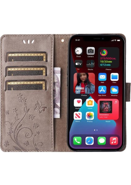 IPhone 15 Için Filp Durumda Pro Manyetik Kapatma Kart Tutucu Pu Deri Bilek (Yurt Dışından) indirimleri